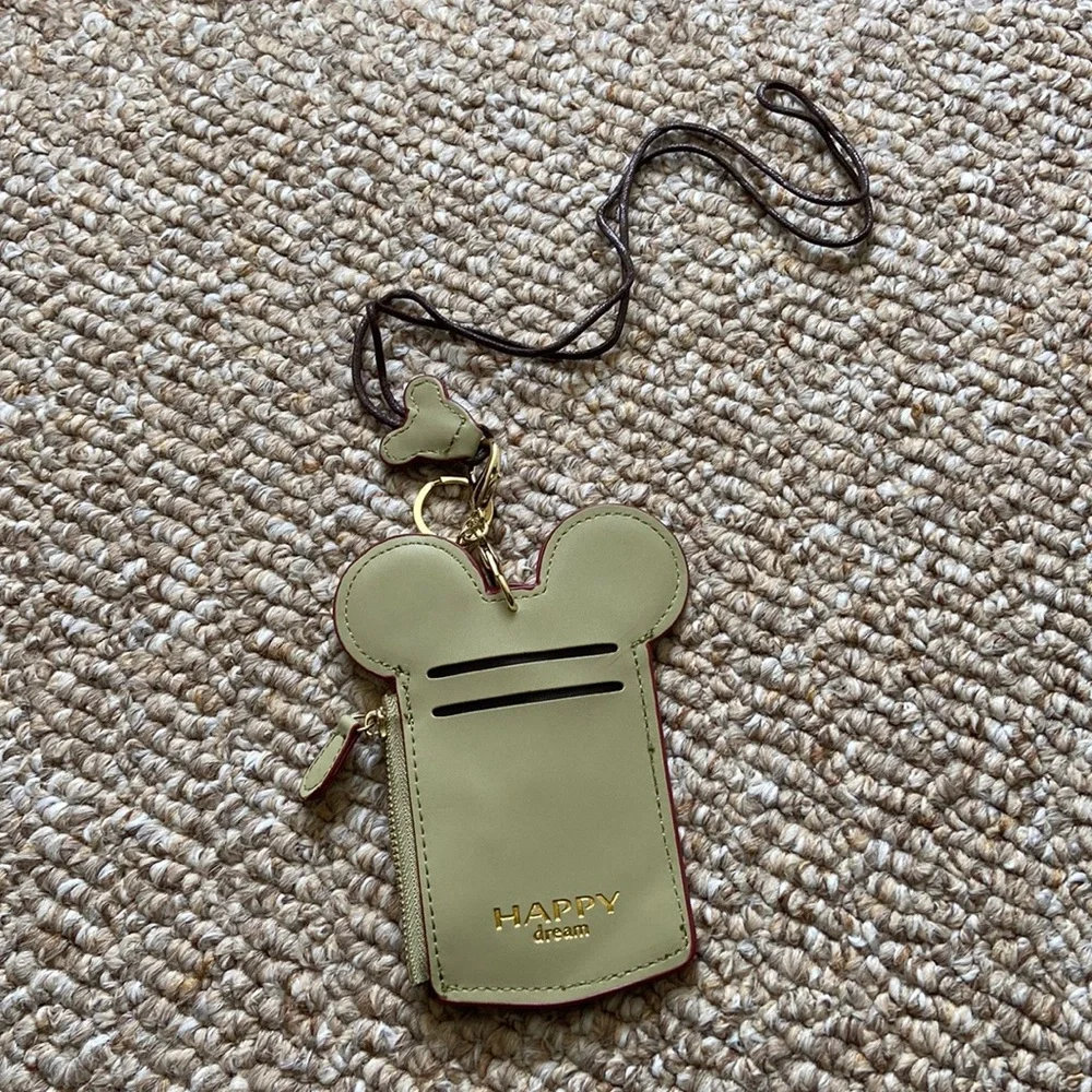 NWOT Disney Mickey Mouse Olive Lanyard